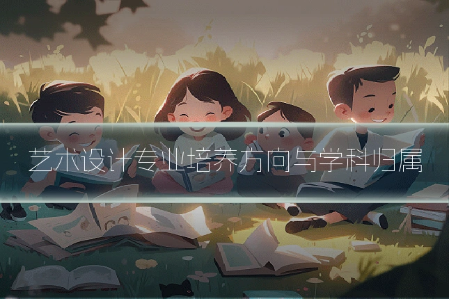 艺术设计专业培养方向与学科归属