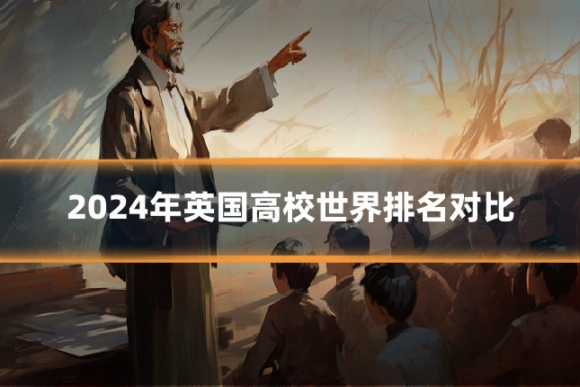 2024年英国高校世界排名对比