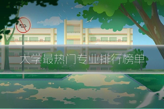 大学最热门专业排行榜单
