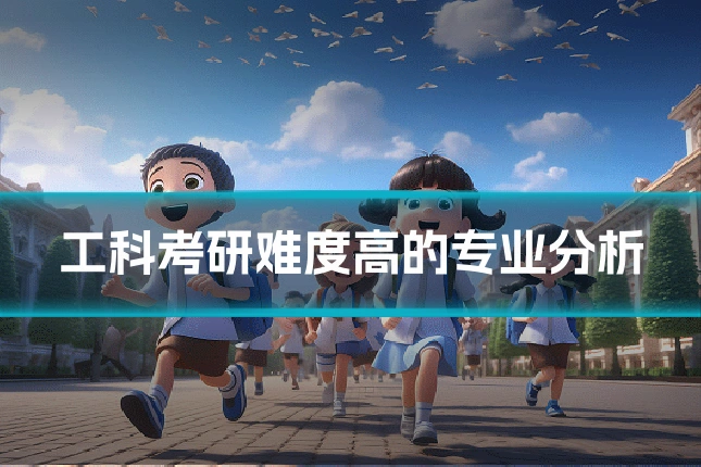 工科考研难度高的专业分析