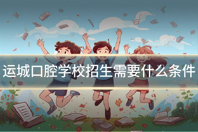运城口腔学校招生需要什么条件