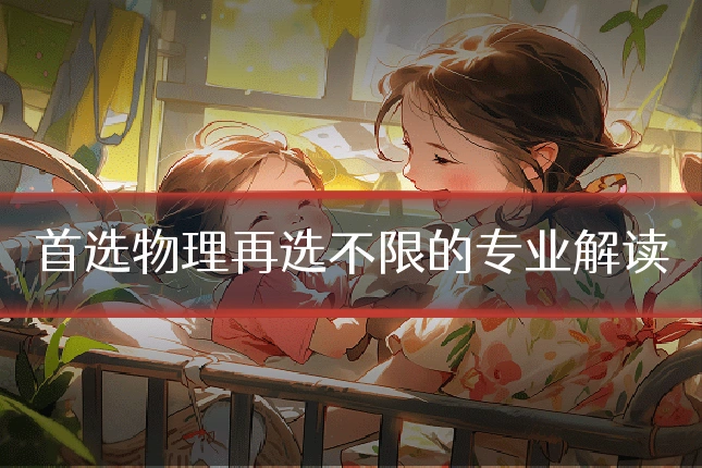 首选物理再选不限的专业解读