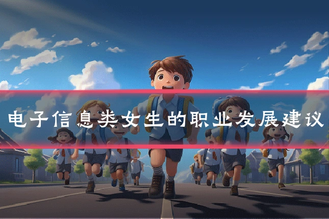 电子信息类女生的职业发展建议