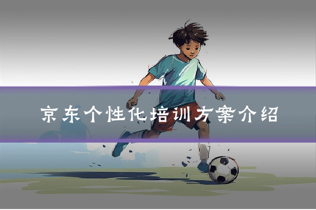 京东个性化培训方案介绍