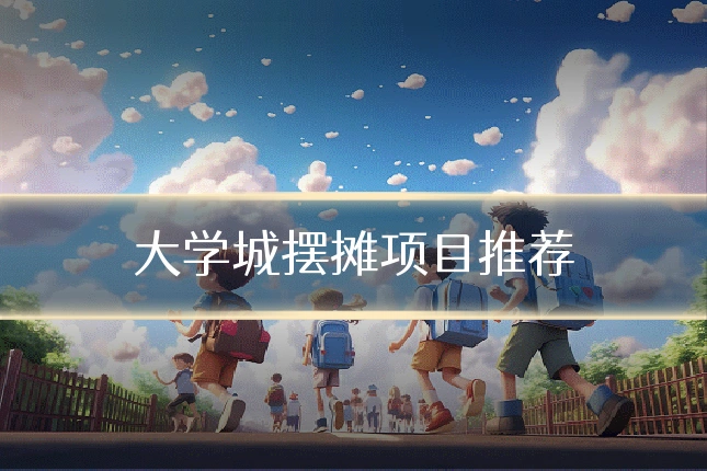大学城摆摊项目推荐