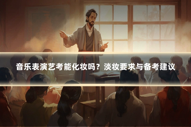 音乐表演艺考能化妆吗?淡妆要求与备考建议