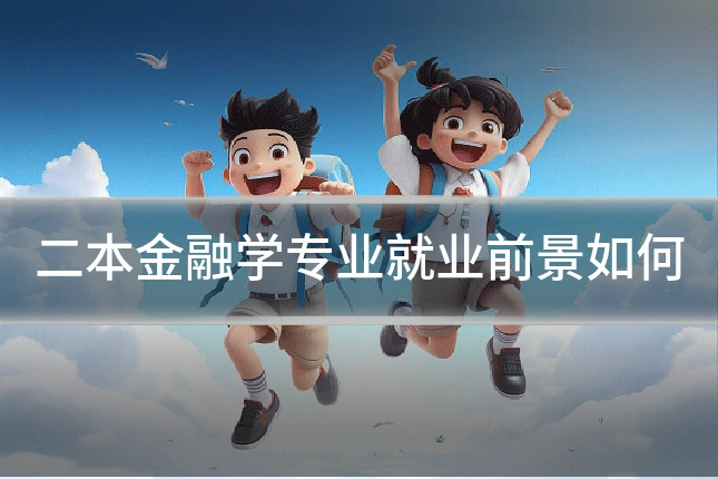 二本金融学专业就业前景如何