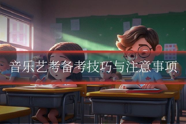 音乐艺考备考技巧与注意事项