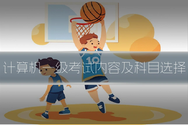 计算机一级考试内容及科目选择