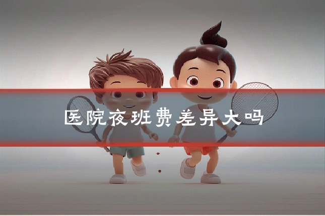 医院夜班费差异大吗
