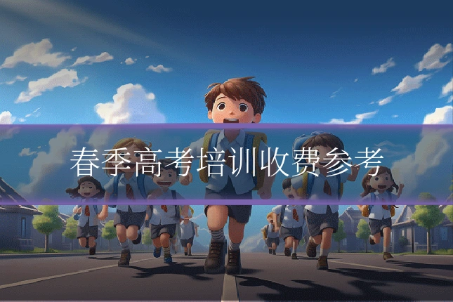 春季高考培训收费参考