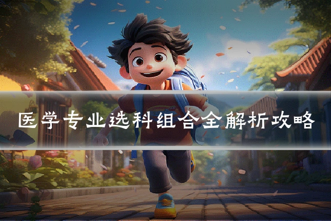 医学专业选科组合全解析攻略
