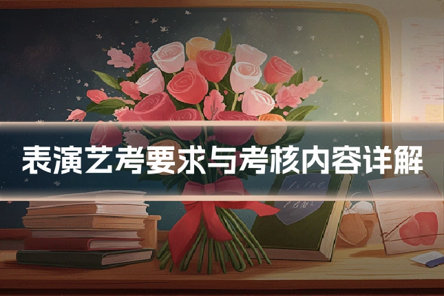 表演艺考要求与考核内容详解