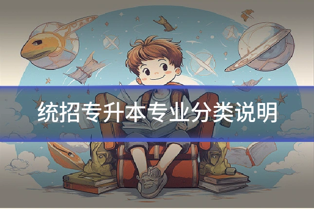 统招专升本专业分类说明
