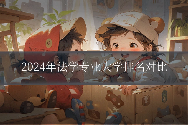 2024年法学专业大学排名对比