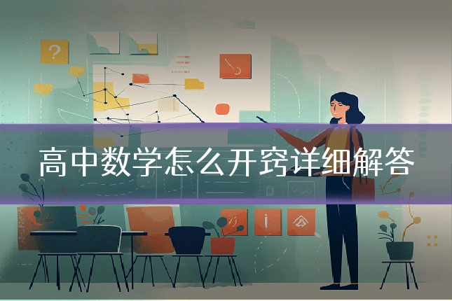 高中数学怎么开窍详细解答