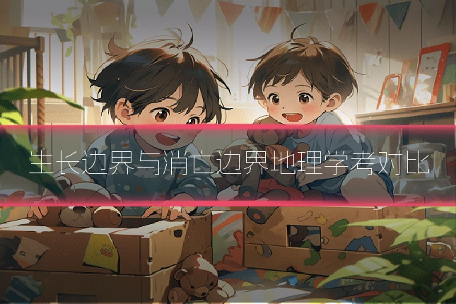 生长边界与消亡边界地理学考对比