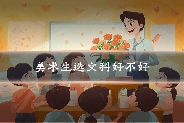 美术生选文科好不好