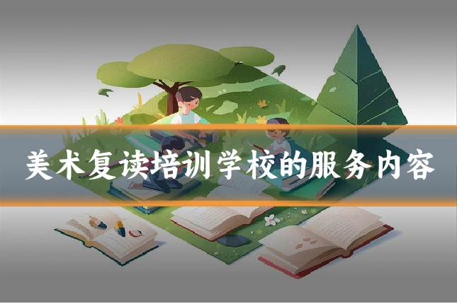 美术复读培训学校的服务内容