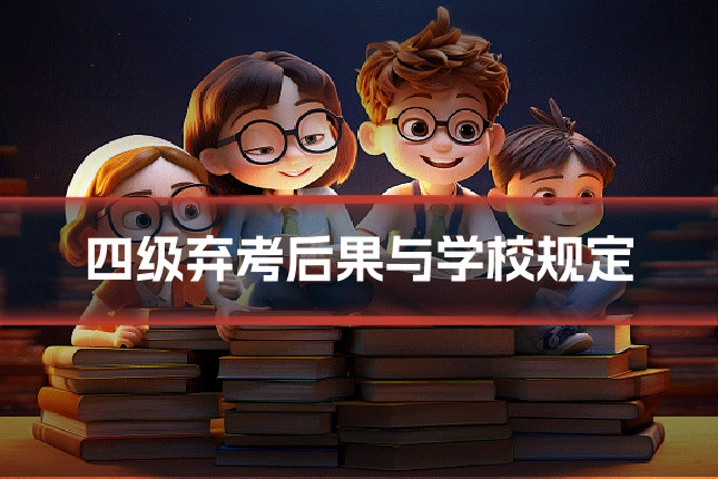 四级弃考后果与学校规定