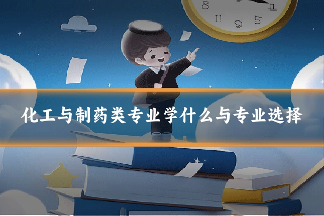化工与制药类专业学什么与专业选择