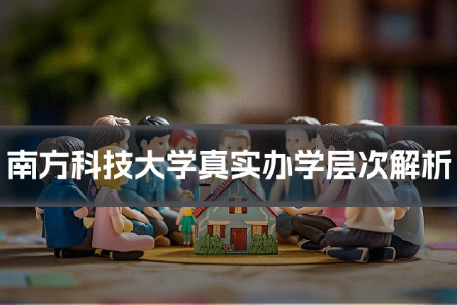 南方科技大学真实办学层次解析