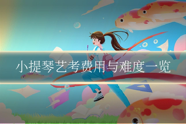 小提琴艺考费用与难度一览