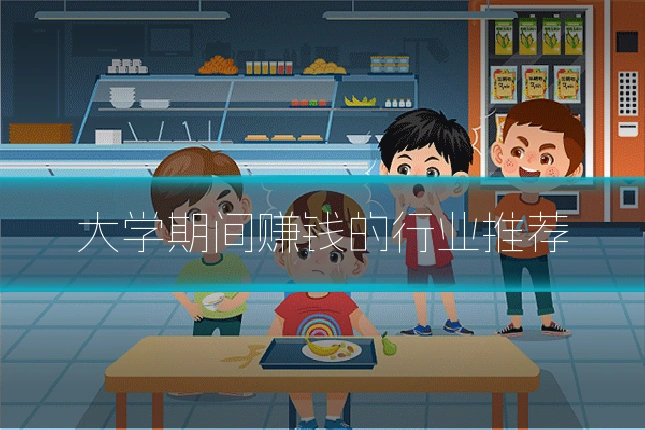 大学期间赚钱的行业推荐