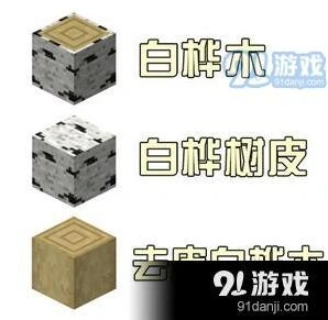 我的世界去皮木头怎么得