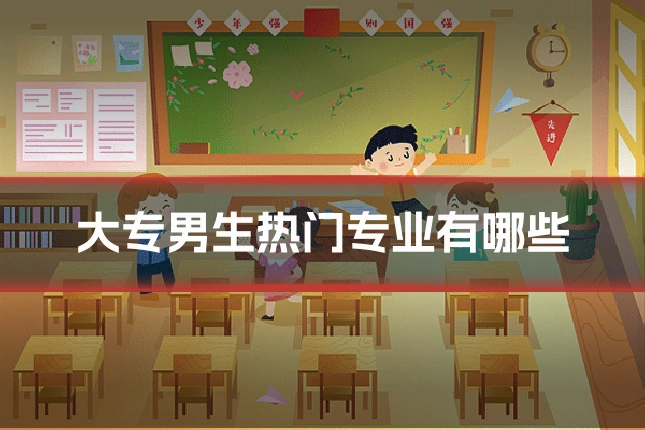 大专男生热门专业有哪些