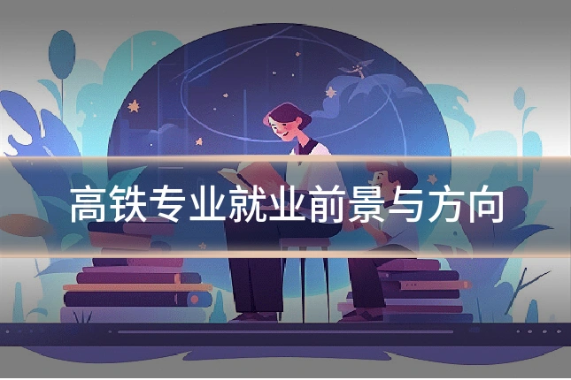 高铁专业就业前景与方向