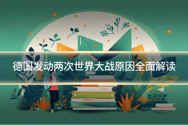 德国发动两次世界大战原因全面解读