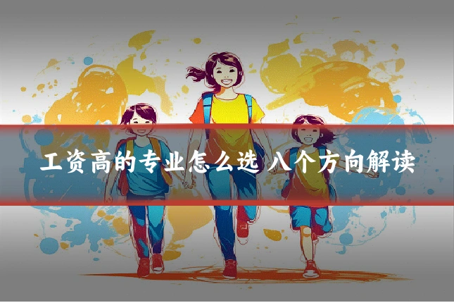 工资高的专业怎么选 八个方向解读