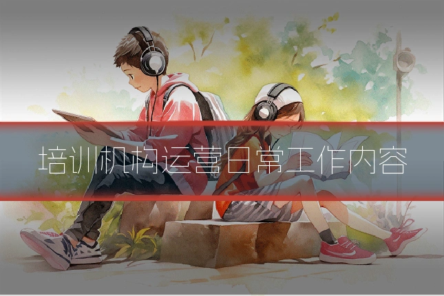 培训机构运营日常工作内容