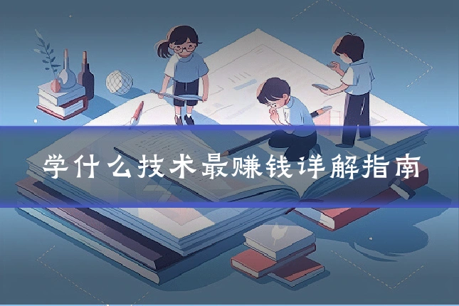 学什么技术最赚钱详解指南