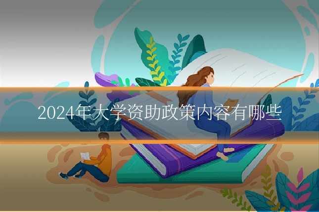 2024年大学资助政策内容有哪些