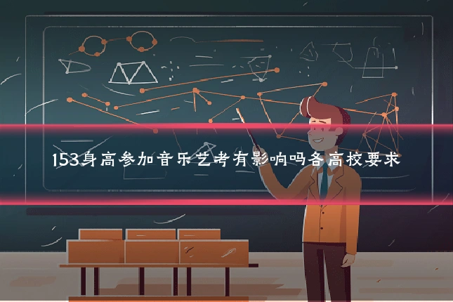 153身高参加音乐艺考有影响吗各高校要求