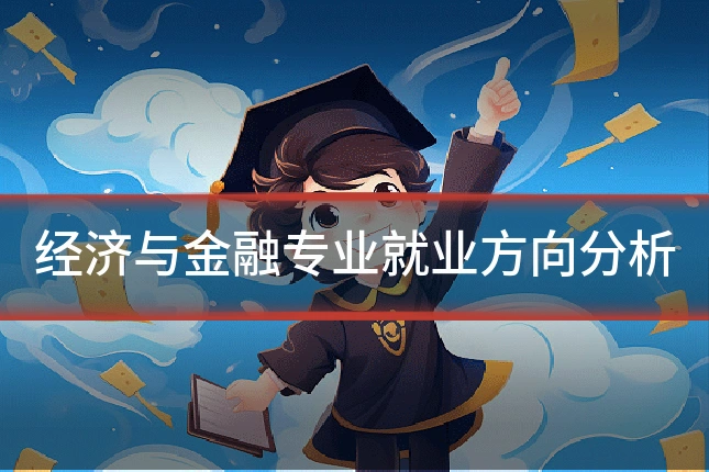经济与金融专业就业方向分析