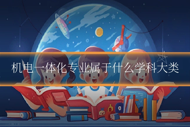 机电一体化专业属于什么学科大类