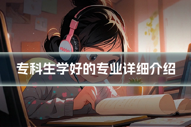 专科生学好的专业详细介绍