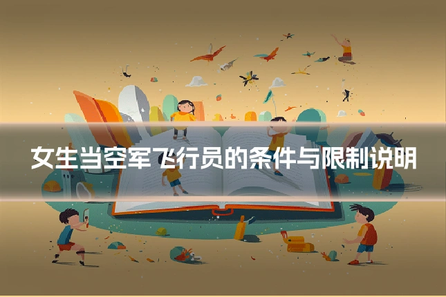 女生当空军飞行员的条件与限制说明