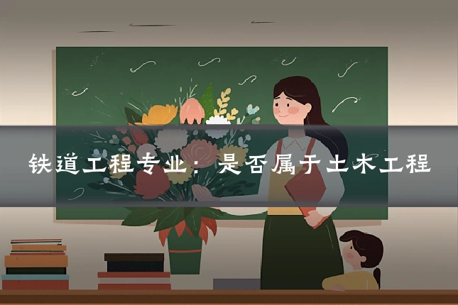 铁道工程专业:是否属于土木工程