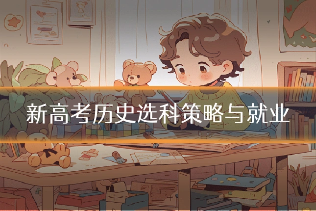 新高考历史选科策略与就业