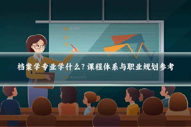 档案学专业学什么?课程体系与职业规划参考