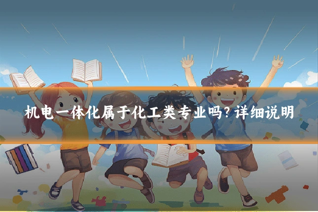 机电一体化属于化工类专业吗?详细说明