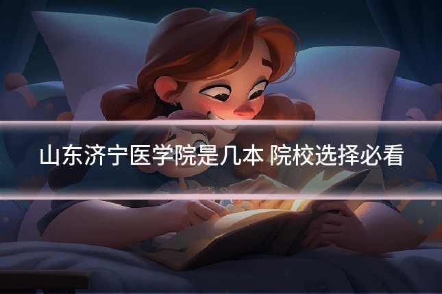 山东济宁医学院是几本 院校选择必看