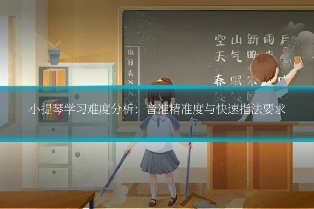 小提琴学习难度分析：音准精准度与快速指法要求
