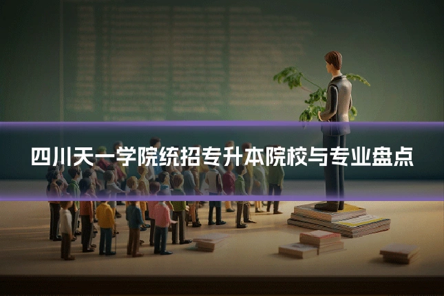 四川天一学院统招专升本院校与专业盘点