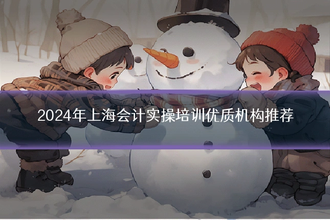 2024年上海会计实操培训优质机构推荐
