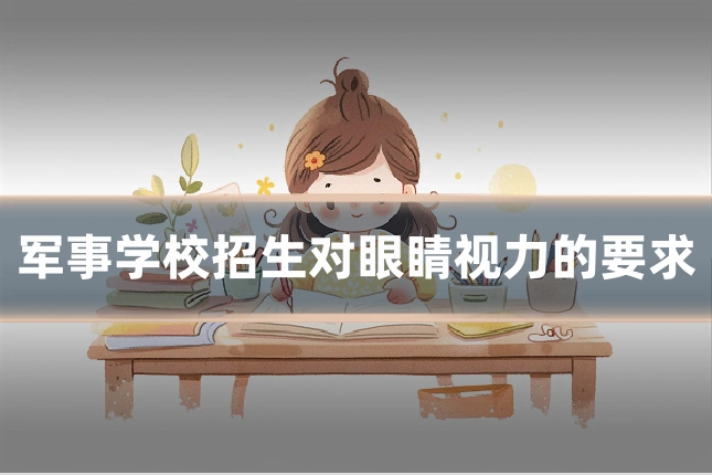 军事学校招生对眼睛视力的要求